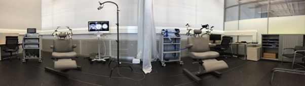 Figure 1- Neuromodulation room at Campus Biotech