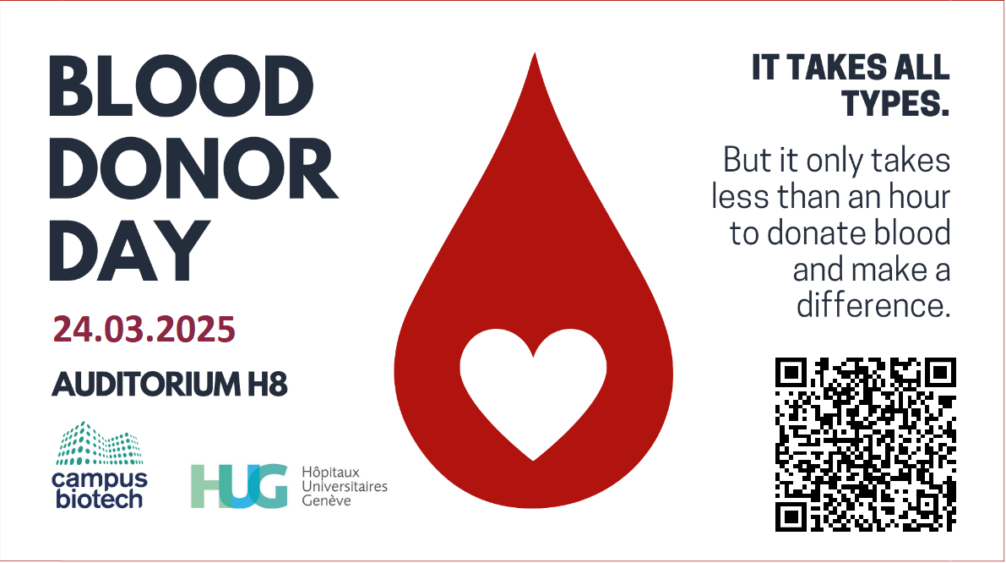 Blood Donor Day at Campus Biotech