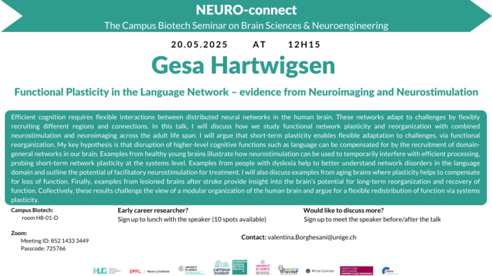 Séminaire NEURO-CONNECT – 20 mai, 12h15 – 13h15