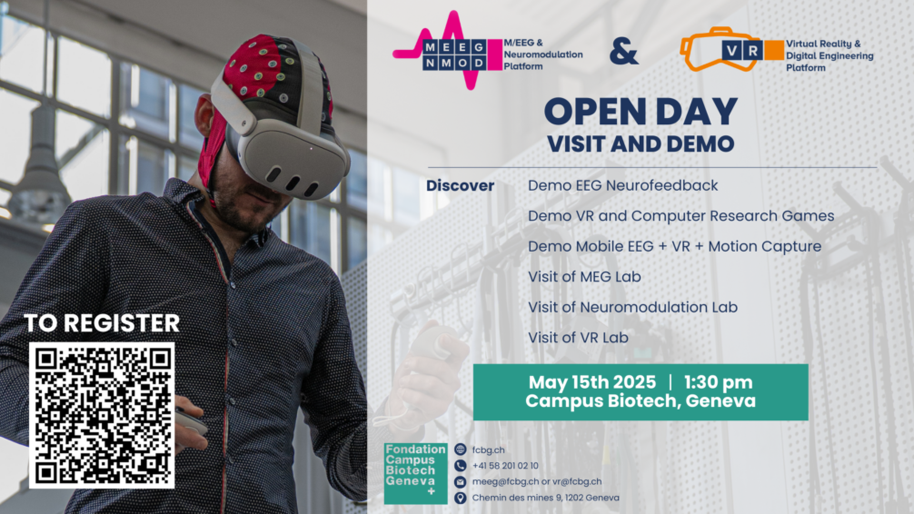 Journée portes ouvertes à Campus Biotech le jeudi 15 mai !