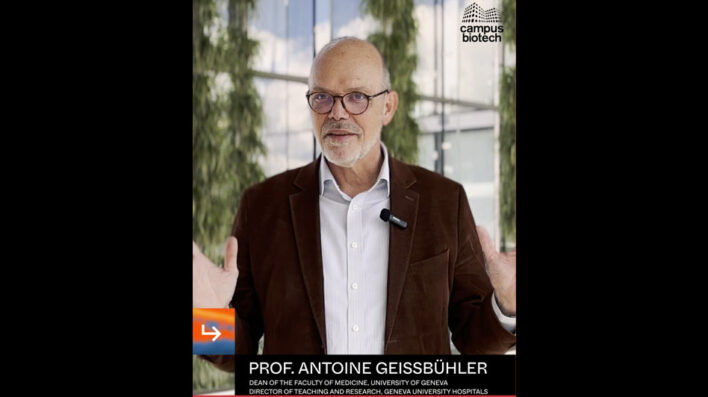 Prof. Antoine Geissbühler – Dean of the faculty of Medicine, University of Geneva – Director of teaching and research, Geneva University Hospitals