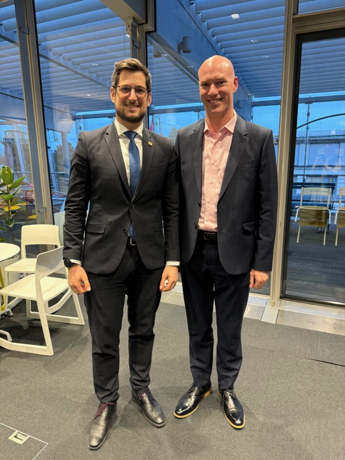 Visit by a Walloon scientific delegation