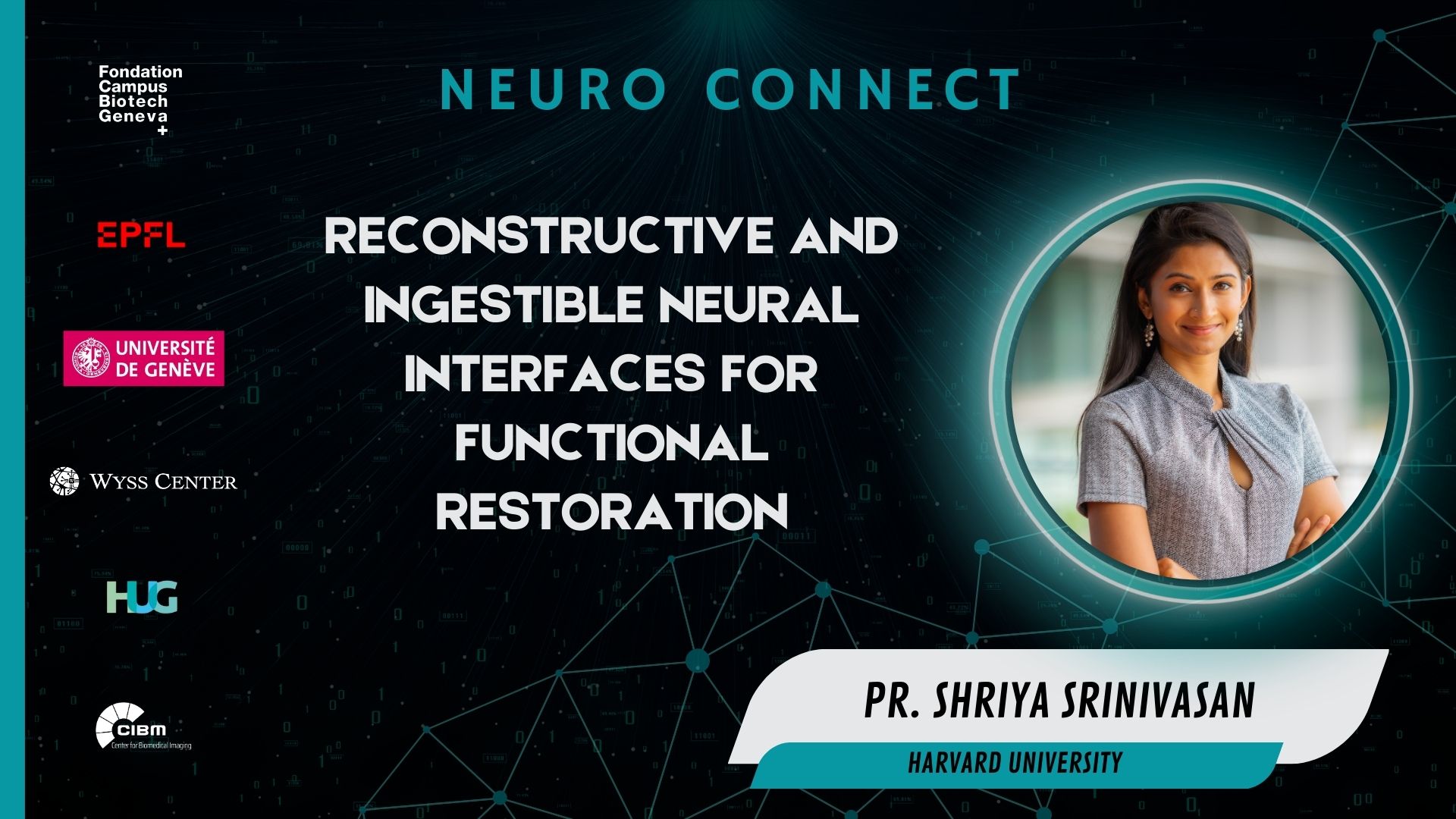 NEURO-Connect Tuesday Seminar March 17th - Campus Biotech
