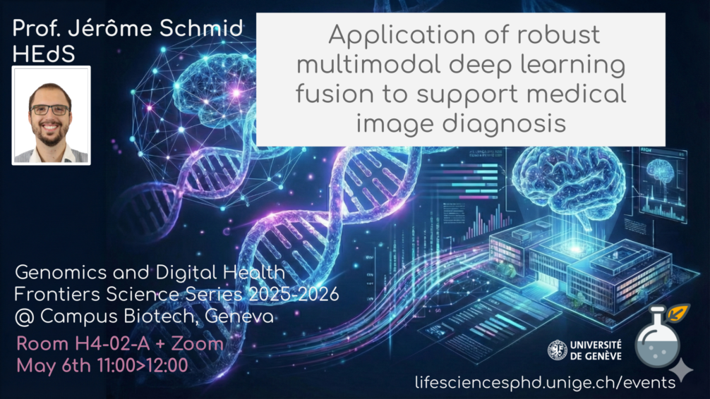 Genomics and Digital Health Frontiers Science Series