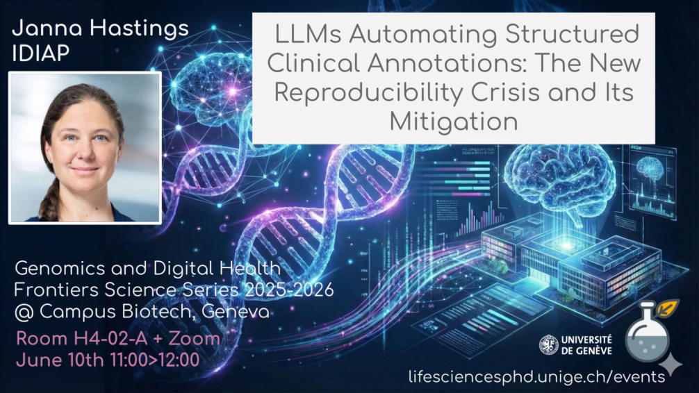 Genomics and Digital Health Frontiers Science Series