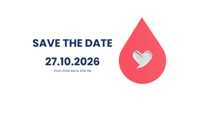 BLOOD DONOR DAY –  SAVE THE DATE