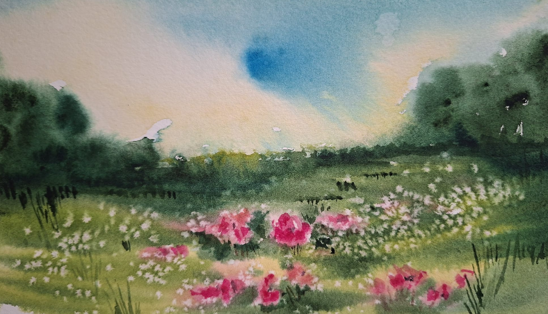 Watercolor class –  Wednesday, August 12th, 2026
