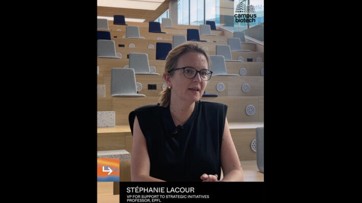 Stéphanie Lacour – VP for support to strategic initiatives, Professor, EPFL