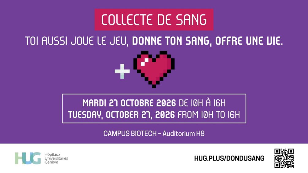 Blood donor day at Campus Biotech