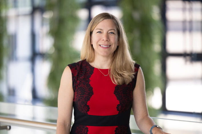 Tracy Laabs, new director of the Wyss Center